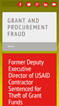Mobile Screenshot of grantfraud.com